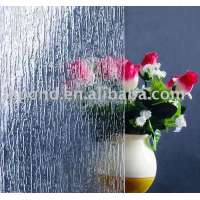 High quality rain patterned glass