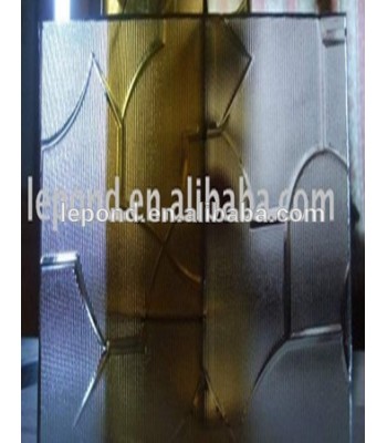 amber sheet glass